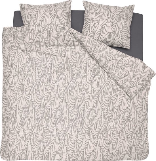 Damai Bellezza - Dekbedovertrek - Satijn - 240x200/220 cm - Cream + 2 kussenslopen 60x70 van Damai