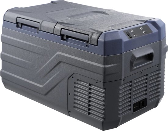Damenzo - Auto koelbox - Auto koelkast - Koelbox elektrisch 12v - Koelbox - Koelboxen - Koelbox electrisch - Koelbox auto - Grijs
