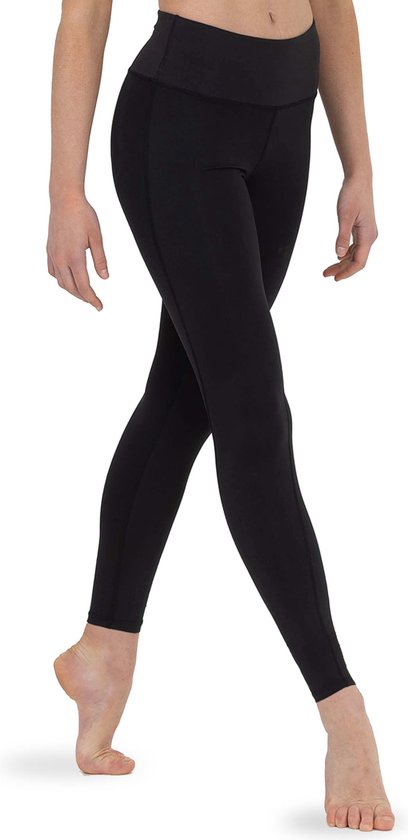 Dancer Dancewear® Danslegging dames zwart | "Flex" | Sportlegging voor dames | Tactel | Squatproof | Maat M | Maat 36/38 van Dancer Dancewear