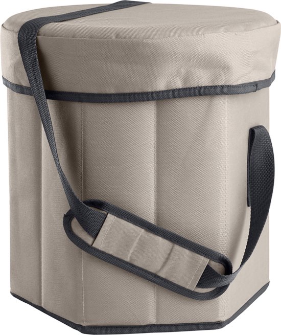 DAY Outfit Koelbox met zitje 20 Liter - Flint Grey van Merkloos