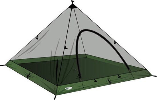 DD Junior Pyramid Mesh Tent Kinder Klamboetent van Theel.