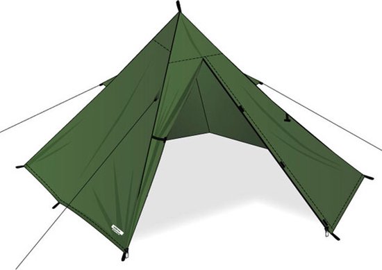 DD Kinder Tent Junior Superlight Pyramid Tent van DD Hammocks