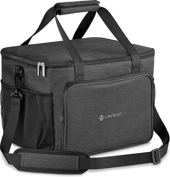 De originele koeltas 15 l - top schuine tas & koelbox | koeltas groot - opvouwbare koeltas | picknicktassen thermotas lunchtassen auto koeltas van Luxeluft