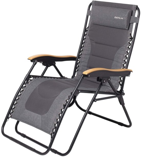 Defa Relax Fauteuil XL - Relaxstoel - Verstelbaar - Inclusief Hoofdkussen van Merkloos