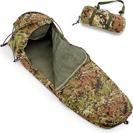 Defcon 5 Bivi Tent - Camo - 1 Persoons van Defcon 5