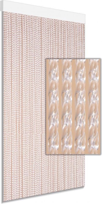 DEGOR Vliegengordijn Caravan Milan Wit 60x190 van DEGOR