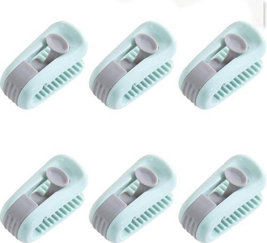 Dekbedclips met Opbergbox – Klemmen – Knijpers – Dekbed Clips 6 Stuks – Groen van Benelion