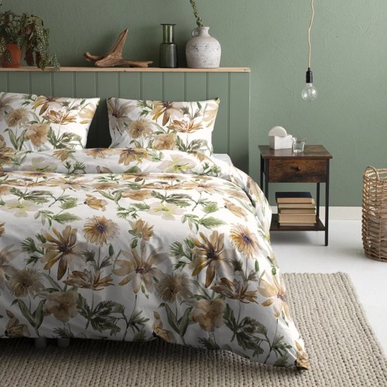 Dekbedovertrek Cinderella Cleome Hazel Katoen-140 x 200 / 220 cm | 1-Persoons van Merkloos