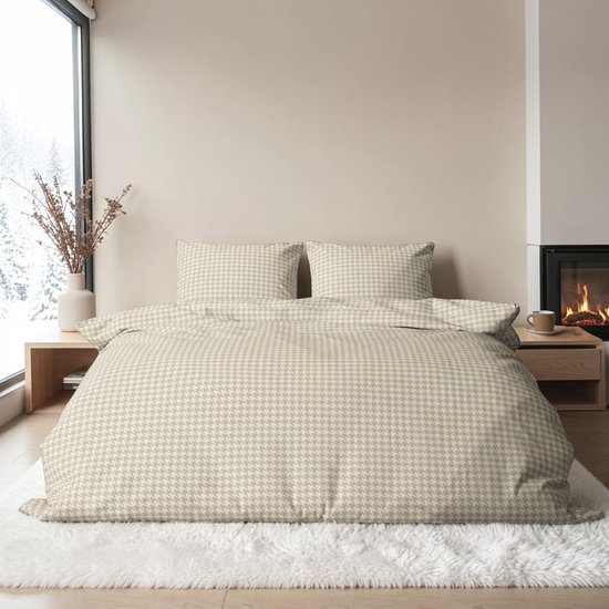 Dekbedovertrek Flanel - Winter - Extra Breed - 260 x 240 cm - PIEDDEPOULES