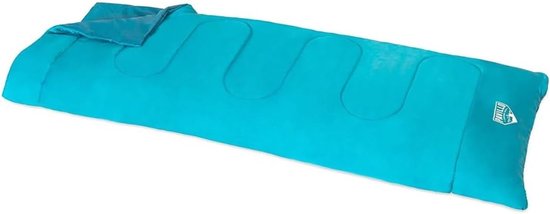 Deken Slaapzak - Kampeerslaapzak Outdoor - Kamperen en Reizen - Lichtgewicht Compact - 180 x 75 cm - Blauw