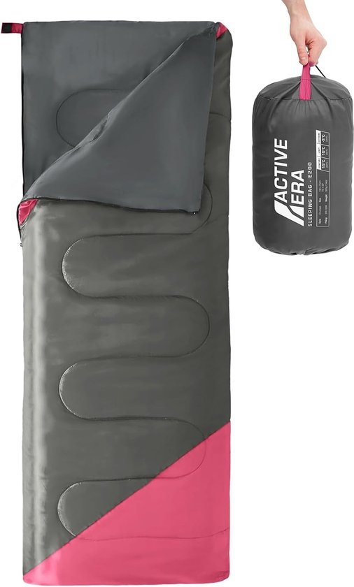 Dekenslaapzak, -3 °C tot 15 °C, zomer, lente, herfst, lichte slaapzak voor binnen en buiten van Merkloos