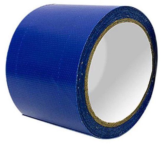Dekzeil Reparatie Tape - Plakband voor Luifels - Waterdicht Repareren - Sterke Hechting - 8cm x 5m - Blauw