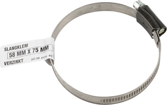 Deltafix slangklem metaal verzinkt 26 mm x 38 mm 1 st. van Deltafix