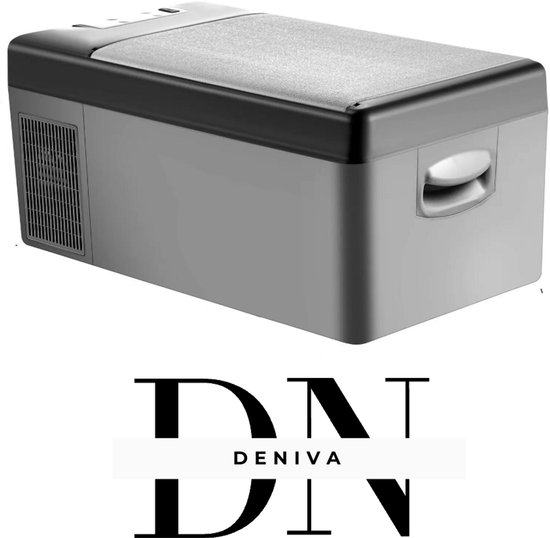 Deniva - Compressor Koelbox - Elektrische Koelbox - Koelbox 12V 220V - Mini koelkast - Mini vriezer - 15L - elektrische coolbox van Merkloos