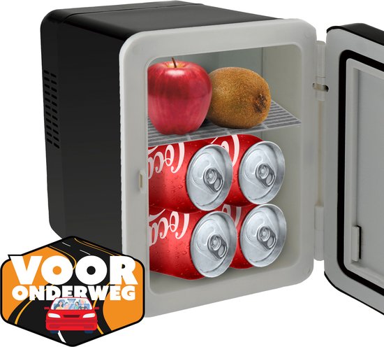 Denver Mini Koelkast - Koelen en Verwarmen - Skincare fridge - 12v Auto aansluiting - MFR404 van Denver