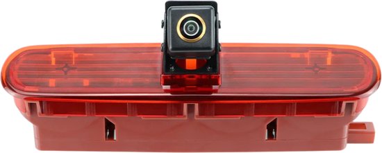 Derde remlicht achteruitrijcamera voor Fiat Doblo - 2010 t/m 2023 - Cartronix - HD Beeld & Nachtzicht - Waterproof - 170 Graden zicht