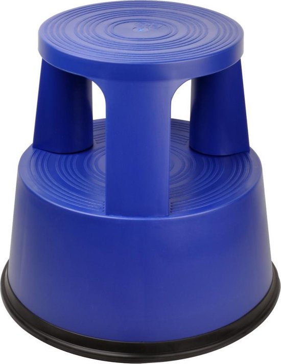 DESQ® opstapkruk - Blauw - Kunststof - Hoogte 42,6 cm van Desq