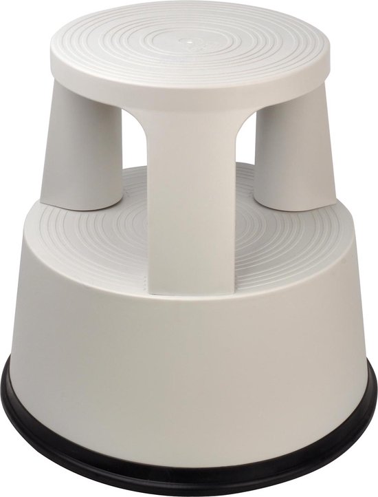 DESQ® opstapkruk - Grijs - Kunststof - Hoogte 42,6 cm van Desq