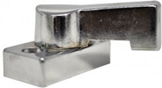 Deurgrendel chroom 16mm. van $