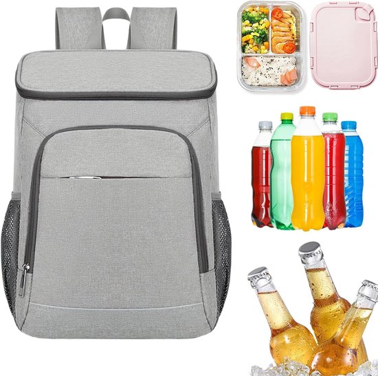 Deze lunchrugzak van 50 liter is een geïsoleerde lunchtas met een waterdicht ontwerp, geschikt voor wandelen, picknicken, kamperen en stranduitjes. van Merkloos