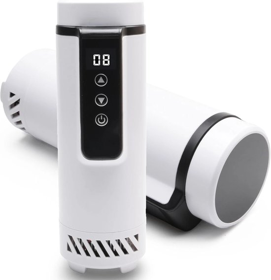 Diabetes Tas - Insuline Koeltas - Medische Koelbox - Medicijnen Koeler - Inclusief Draagtas en Oplader - Draagbare Insulinakoeler met USB-lader - wit