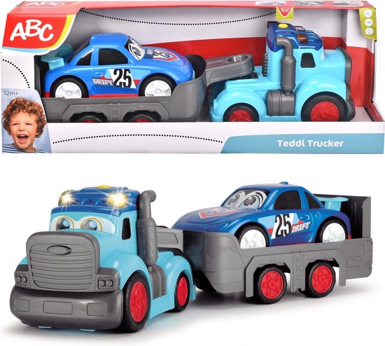Dickie Toys ABC Teddi Trucker 60 cm - Licht & Geluid - Speelgoedvoertuig van Dickie Toys