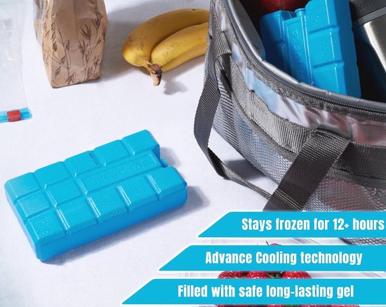 Diepvriesblokken Set van 2-4 (400 ml) voor Koelboxen en Koeltas van Bo-Camp