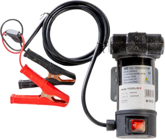 Dieselpomp 12V MW Tools PD5012V van Merkloos