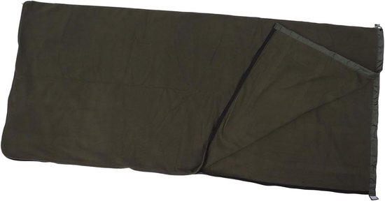 Dikke fleece voering - Reisdeken - Kamperen en reizen - Extra zacht materiaal - 38x16 cm - Groen