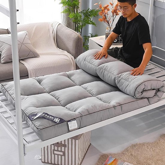 Dikke Matrasmat - Zachte Futon - Comfortabel Slapen - Hoge Rebound - 120x200cm - Patroon 04