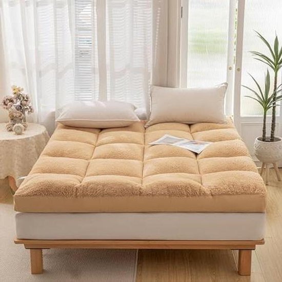 Dikke Vloermatras - Opvouwbare Futon - Gastverblijf Creëren - Antislip Dubbelzijdig - 120x200 cm - Grijs