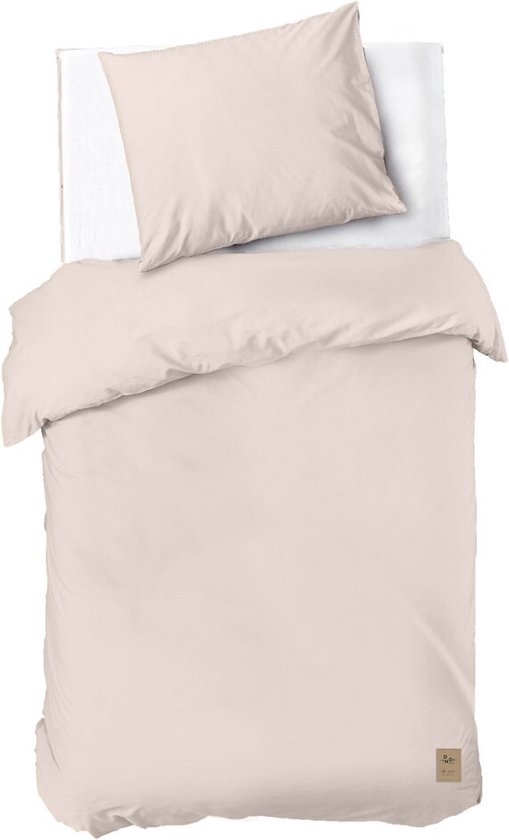 Dindi Home Dekbedovertrek Forever Colours - 140x220 - 100% katoen - Roze van Merkloos