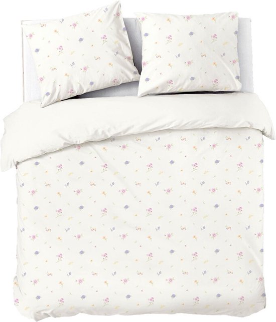 Dindi Home Dekbedovertrek Forever Spring - 200x220 - 100% katoen - Wit van Dindi Home