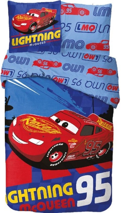 Disney - Cars - Dekbedovertrek - 140x200 Cm - 100% Katoen – Eenpersoons