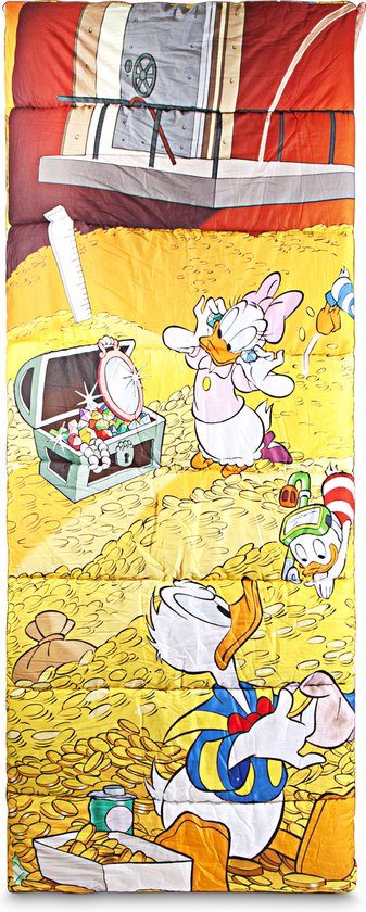 Disney Donald Duck - Slaapzak Dagobert Geld - 80x210 cm - 100% katoen van Disney