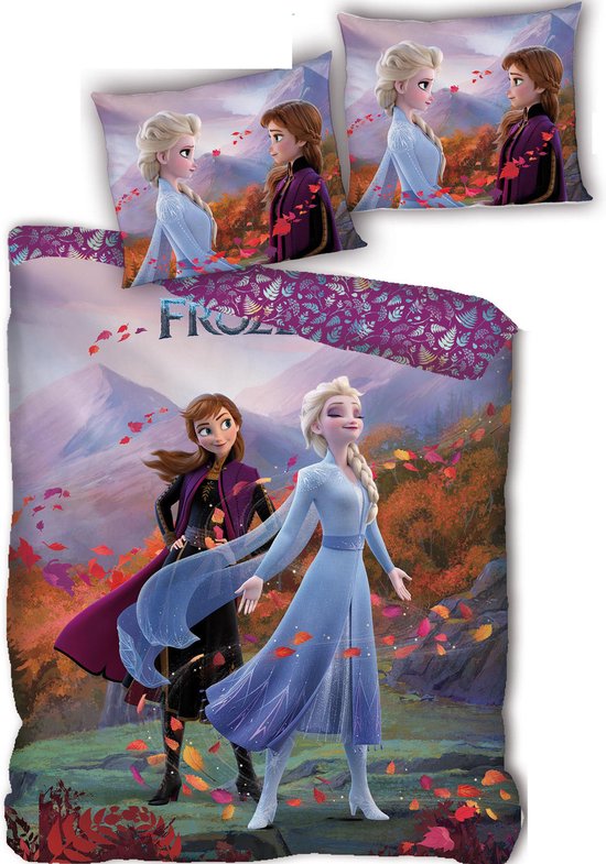 Disney Frozen Dekbedovertrek - 140x200cm - polyester van Disney