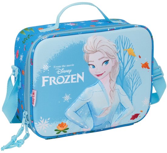 Disney Frozen Koeltasje - Lunchtasje - 25 x 19.5 x 9 cm - Polyester