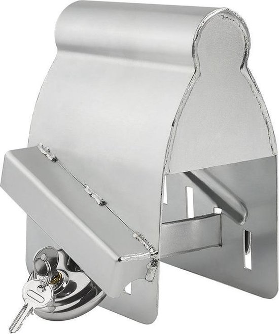 Disselslot / koppelingsslot voor caravan / aanhangwagen / paarden trailer - Overdekslot tasmodel van ProPlus