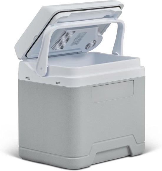 DnA® Koelbox Elektrisch 12v 230 Volt - Koelbox - Koelbox Elektrisch - Grijs - 45cm x 28cm x 32cm