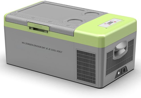 DnA® Koelbox Elektrisch - Compressor Koelbox - Camping Koelkast - Camping Koelkast Electrisch - Grijs - 32cm x 60cm x 26cm