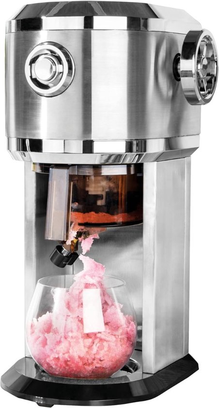 DnA® Slushy Machine - Slush Puppy Maker - Slush Machine - Zilver - 49cm x 49cm x 92cm van DnA