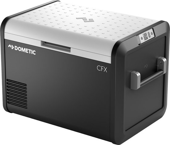 Dometic CFX3 55 Compressor koeler/vriezer - 55L - 12/24/230v - Energieklasse C - Zwart/grijs van Dometic