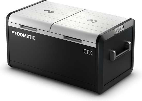 Dometic CFX3 95DZ Dual zone compressor koeler/vriezer - 93L - 12/24/230V - Energieklasse D - zwart/grijs