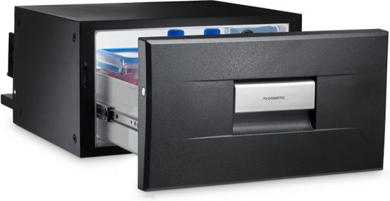 Dometic CoolMatic CD 20 Koellade - zwart front van Merkloos