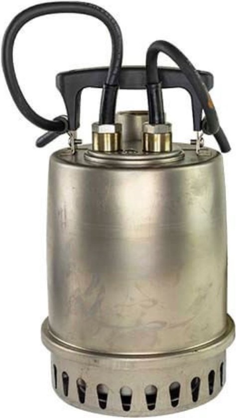 Dompelpomp zonder vlotter - KIN pumps HKH 1 - RVS - inclusief 10 meter snoer (Max. capaciteit 9,6m�/h) van Merkloos