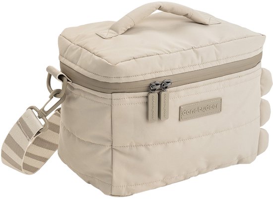 Done By Deer Croco Gewatteerde Geïsoleerde Tas - Sand van Merkloos