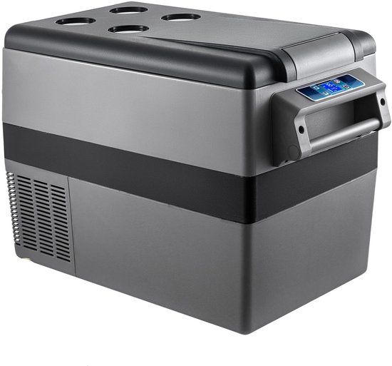 DoneMore® – autokoelkast – draagbare koelvriesbox – compressor – 69 x 34 x 53 cm – 16 kg van Merkloos