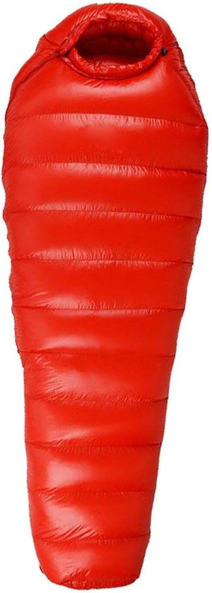 Dons Slaapzak - Mummie model - Kamperen en wandelen - Waterdicht nylon - 210x80cm - Rood