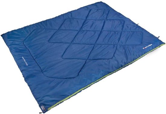 Donslaapzak - Slaapzak Duo - Kamperen - Rectangular - Groot - Blauw