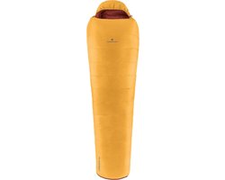 Donslaapzak - Slaapzak Lichtgewicht - Kamperen Trekking - Minimale Warmteverdeling - One Size - Oranje